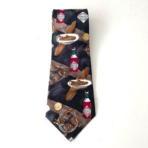 Tabasco Brand Pepper Sauce Men’s 100% Silk NeckTie